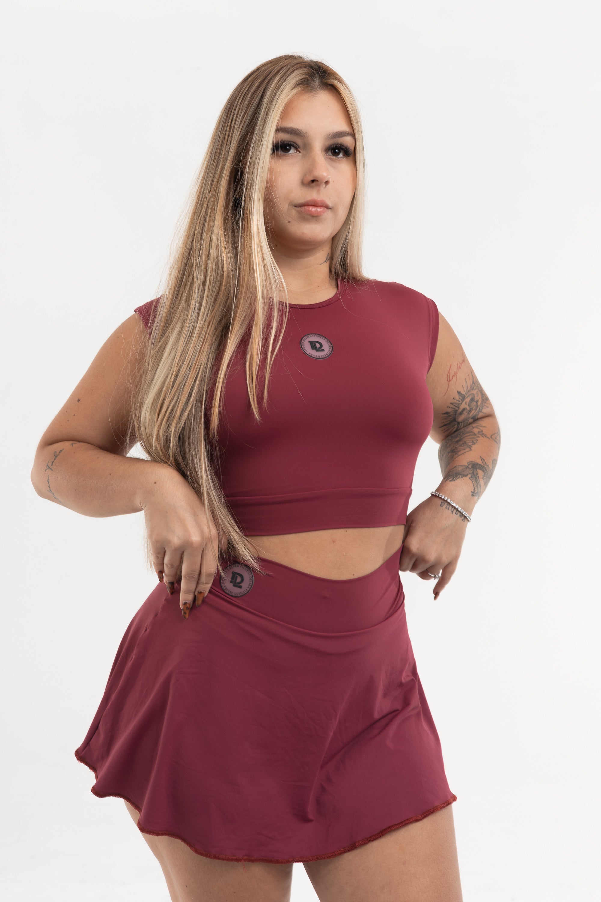 Conjunto de Short Saia Manu