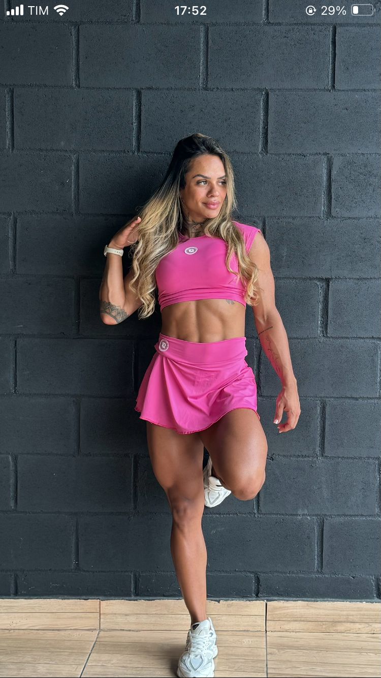 Conjunto de Short Saia Manu